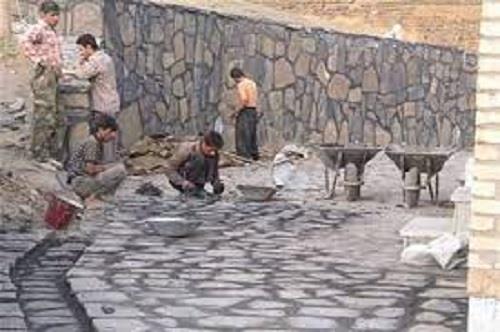 احیای بافت با ارزش روستای قلعه شهرستان زنجان, با پیشرفت فیزیکی 85 درصد